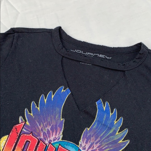 Cut out black tee shirt - Picture 2 of 2